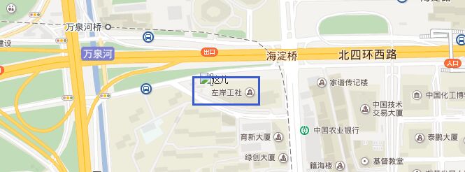 左岸工社地图